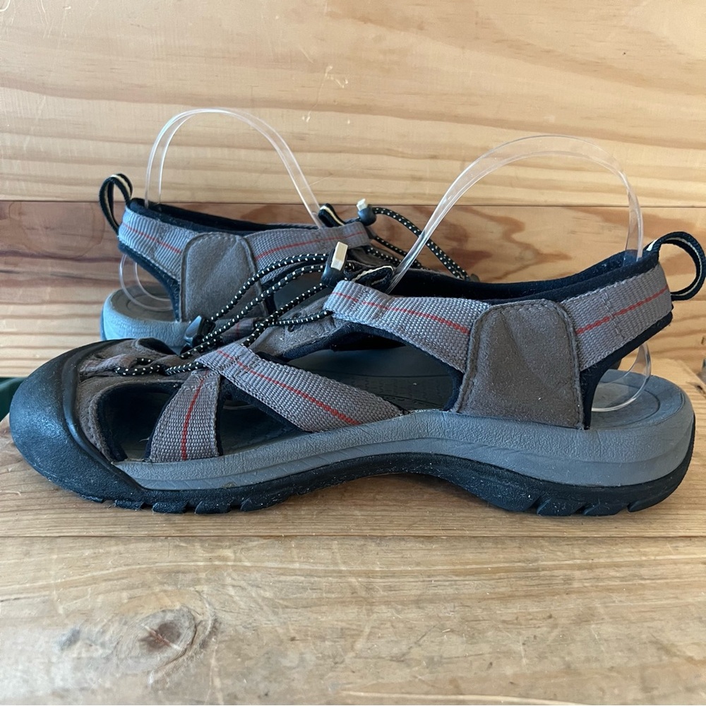 Keen Gray Venice H2 Waterproof Hiking Closed Toe Sandals Size 11 Mens - Picture 7 of 11
